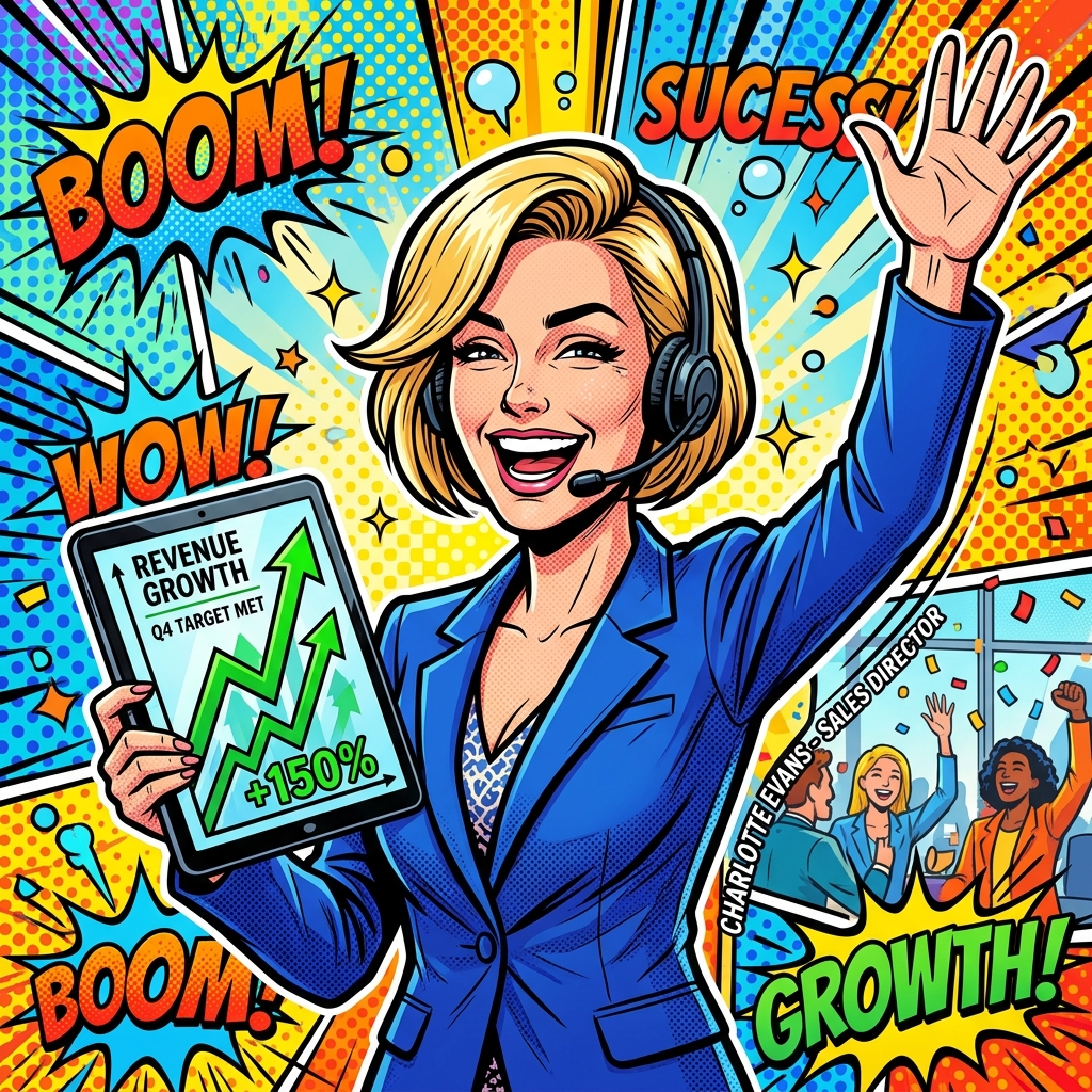 Charlotte Evans Comic Avatar
